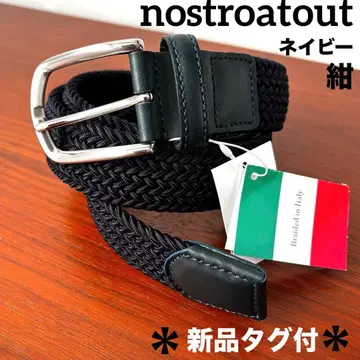 * nostroatout * 노스트로아투 메쉬 벨트 네이비