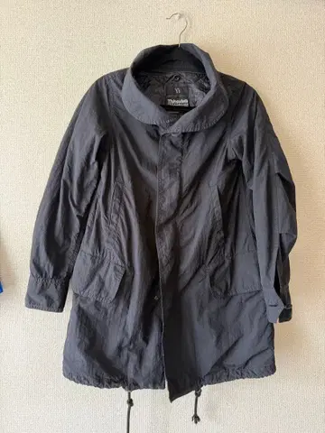 Thinsulate 블랙 밀리터리 자켓 YS