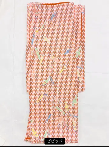 코몬 이중 기모노 컬러풀한 코게시