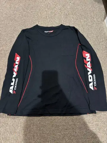 ADVAN YOKOHAMA 롱 슬리브 T셔츠 블랙
