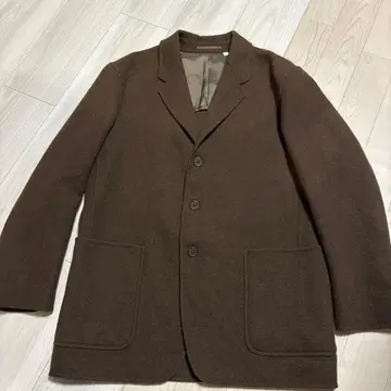 브라운 블레이저 3버튼