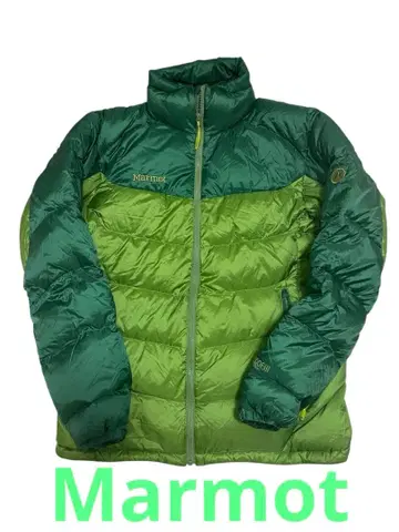 Marmot 다운 자켓 800Fill 그린 L 사이즈