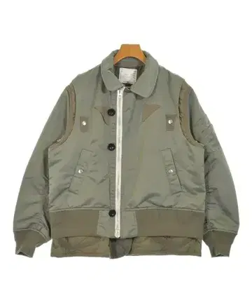 sacai 밀리터리 블루종 남성용