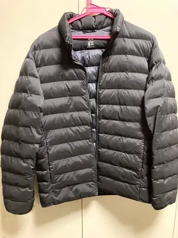 유니클로 퍼프 테크 자켓 유니클로 M 사이즈 블랙 블랙