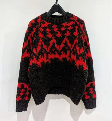 COS 코스 페어아일 패턴 니트 스웨터