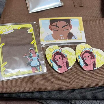 효나 에이스테 에이리언 스테이지 캔뱃지 카드 특전 아니카페