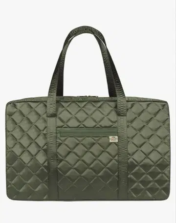 미사용 새상품 나라야 퀼팅 토트백 보스턴 백 네이비