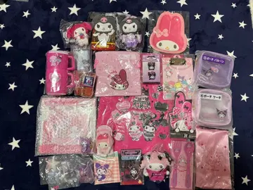 산리오 복권 마이멜로디 마이스위트피아노 쿠로미 미사용 새상품 묶음 판매