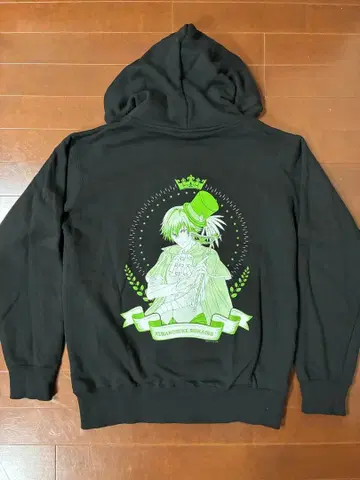 movic 신 테니스의 왕자님 시라이시 쿠라노스케 집업 후드티 블랙