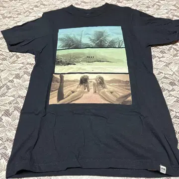 REEF 비치 풍경 T셔츠 S사이즈