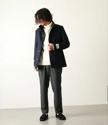 저널 스탠다드 Relume LANA 스탠드 카라 숏코트 M