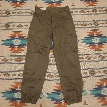 프렌치 밀리터리 F2 카고 팬츠 76 M 올리브