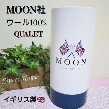 MOON사 울 100% 머플러 새상품 미사용 미개봉 QUALET