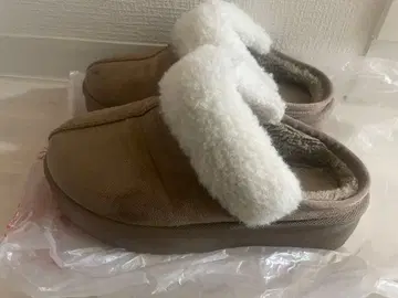 브라운 스웨이드 어그 부츠 S 12