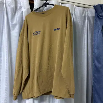 벤 데이비스 베이지 긴팔 티셔츠