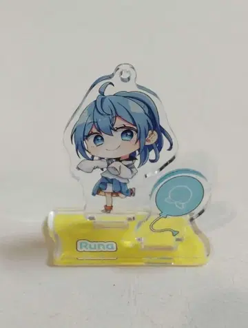 컬러풀 피치 루나 아크릴 스탠드 키링