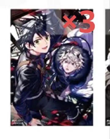 종말의 세라프 10주년 기념전 포스터 미카엘라 유이치로 세트