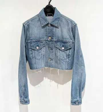 MINEDENIM 마인 데님 컷오프 숏 데님 자켓