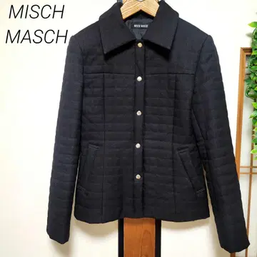 MISCH MASCH 미슈마슈 블랙 퀼팅 자켓