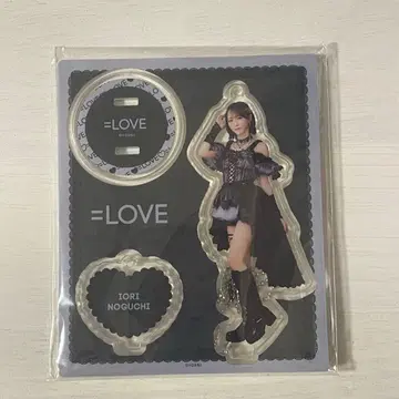 이코럽 노구치 이오리 아크릴 스탠드 블랙 의상