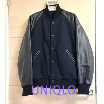 UNIQLO 바시티 자켓 블루종
