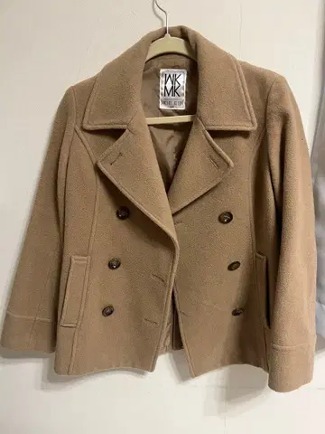 MICHEL KLEIN 베이지 피코트