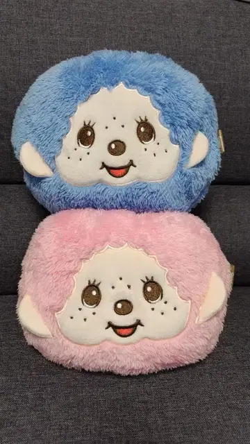 몬치치 복조리 포함 담요 2종 세트 타이토 한정판 봉제 인형