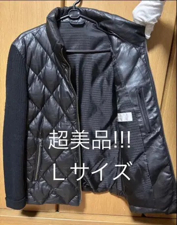 [ 최고급 양가죽 ] High Street 하이스트릿 가죽 다운 자켓