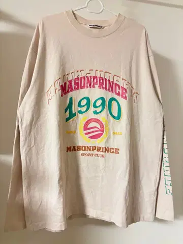 [ 새상품급 ] MASONPRINCE 메이손프린스 긴팔 T셔츠 S