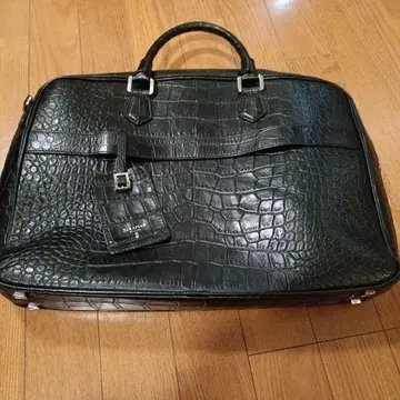 정가 30만 SERAPIAN 크로커다일 비즈니스 백