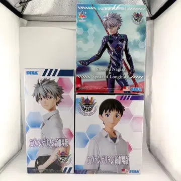 [ 3종 세트 ] 에반게리온 나기사 카오루 이카리 신지 피규어