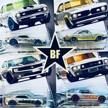 임의 BF 실시 중 핫휠 50주년 맥 [ 미개봉 ]