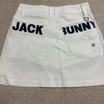 잭 버니!! 여성용 스커트 0 사이즈 화이트