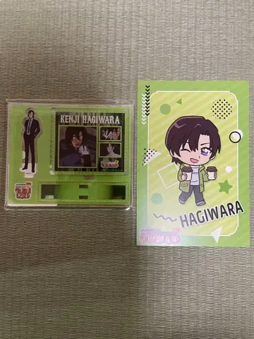 코난랜드 락카 복권 아크릴 스탠드 엽서 하기와라 켄지