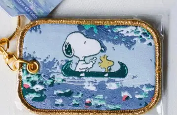 [ 완판템 ] 스누피 자수 키링 (모네 수련)