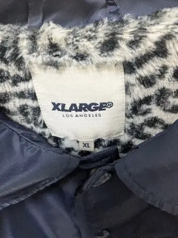 X-LARGE 엑스라지 네이비 나일론 자켓 XL