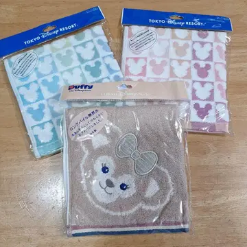 더피 미키 핸드 타월 세트