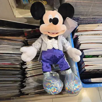미키마우스 봉제 인형 실버 의상