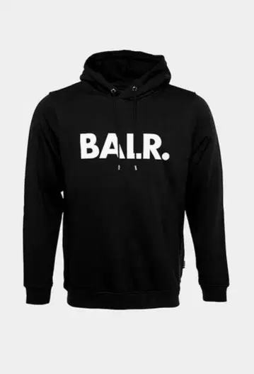 [ 미사용 새상품 ] BALR. 보라 후드티 블랙 XS