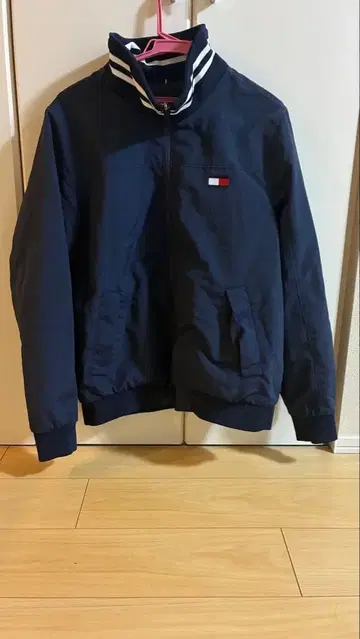 나일론 자켓 네이비 다크 그레이