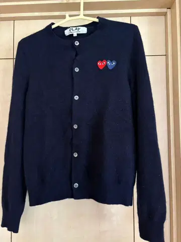 PLAY 네이비 가디건 L
