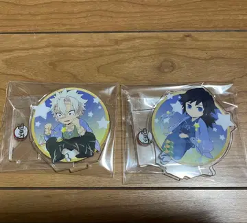 귀멸의 칼날 별자리 아크릴 스탠드 시나즈가와 사네미 토미오카 기유