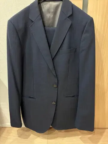 TAKAQ 네이비 비즈니스 정장 상하의 세트