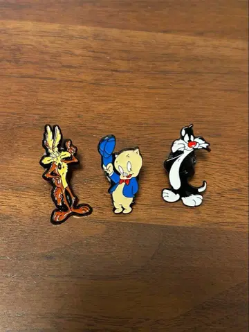 Looney Tunes 루니툰 3세트 핀 배지