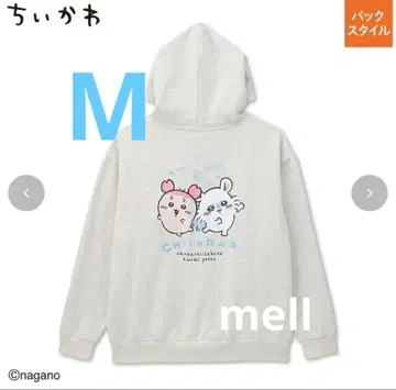 치이카와 (먼작귀) 남성용 지퍼 후드티