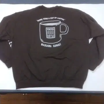 새상품 SURFERS COFFEE 트레이닝복 XL 사이즈 피크 더 하와이