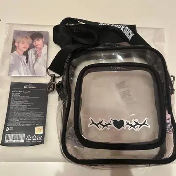 ACT:LOVESICK 크로스백 TXT 클리어백 트레이딩 카드