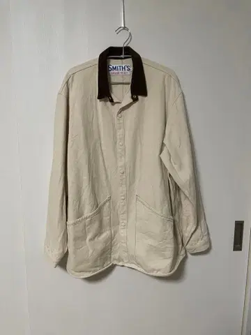 SMITH'S 코듀로이 옷깃 자켓 베이지