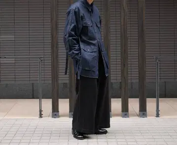 DRIES VAN NOTEN 오버사이즈 데님 셔츠 자켓