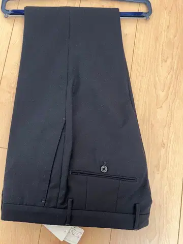 INCOTEX 블랙 슬랙스